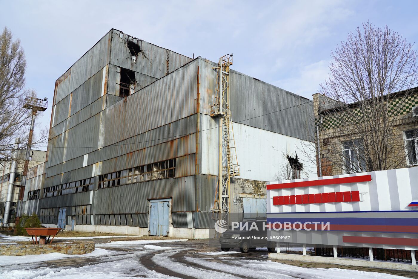 Завод "Литмаш" в ЛНР