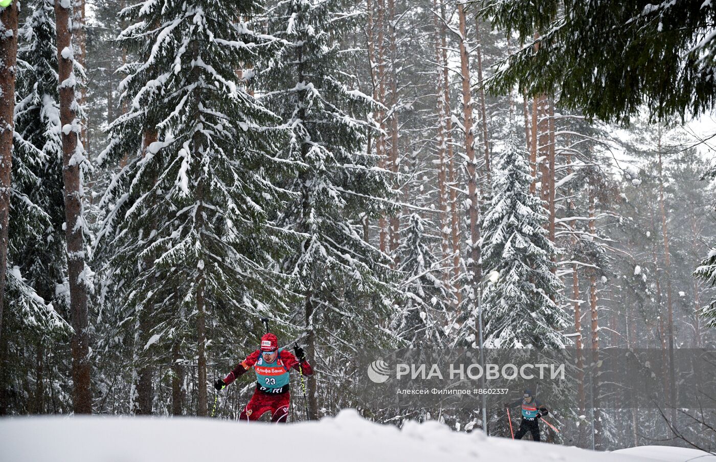 Биатлон. Кубок России. 4-й этап. Спринт. Мужчины