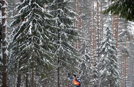 Биатлон. Кубок России. 4-й этап. Спринт. Мужчины