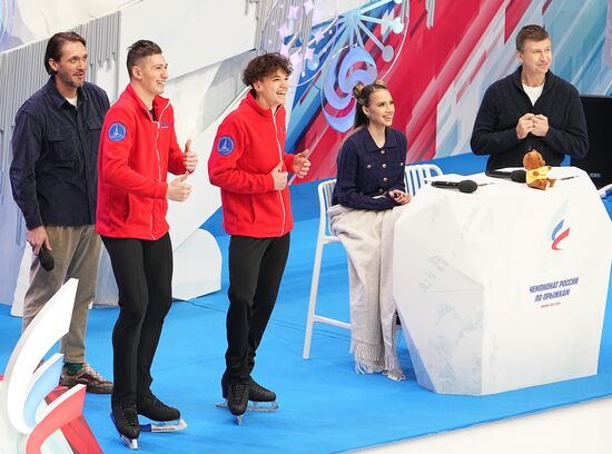 Фигурное катание. Чемпионат России по прыжкам-2024. Командный турнир