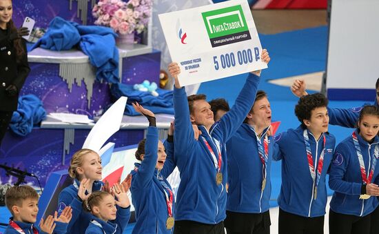 Фигурное катание. Чемпионат России по прыжкам-2024. Командный турнир