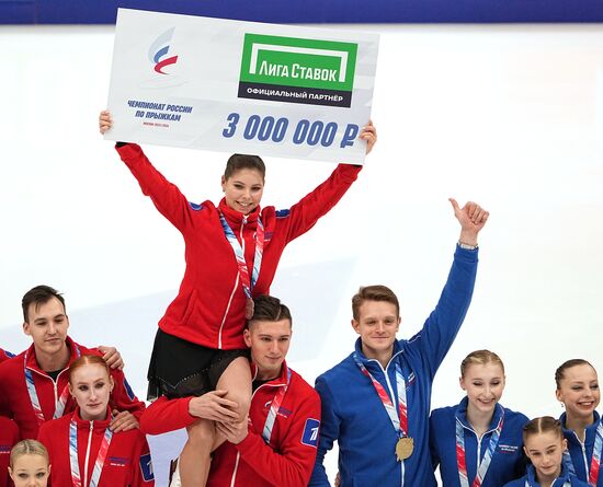 Фигурное катание. Чемпионат России по прыжкам-2024. Командный турнир