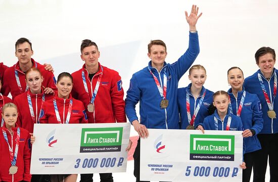Фигурное катание. Чемпионат России по прыжкам-2024. Командный турнир