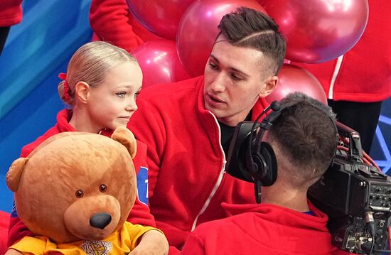 Фигурное катание. Чемпионат России по прыжкам-2024. Командный турнир