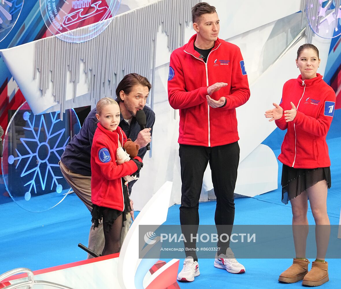 Фигурное катание. Чемпионат России по прыжкам-2024. Командный турнир