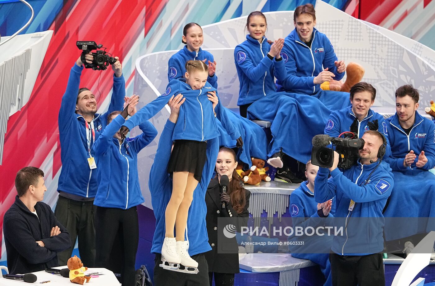 Фигурное катание. Чемпионат России по прыжкам-2024. Командный турнир