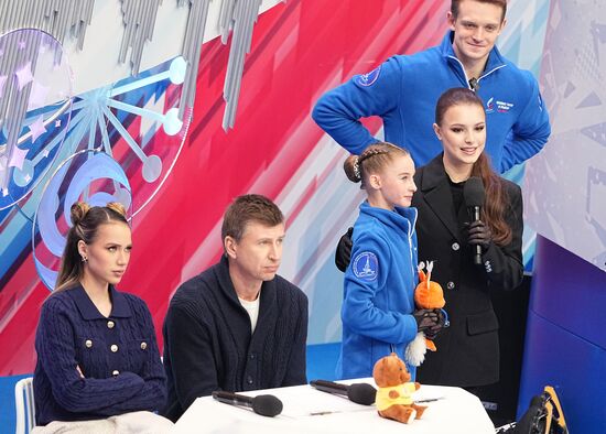 Фигурное катание. Чемпионат России по прыжкам-2024. Командный турнир