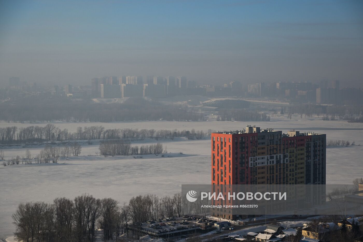 Режим "чёрного неба" в городах Сибири