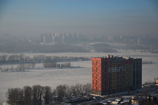 Режим "чёрного неба" в городах Сибири