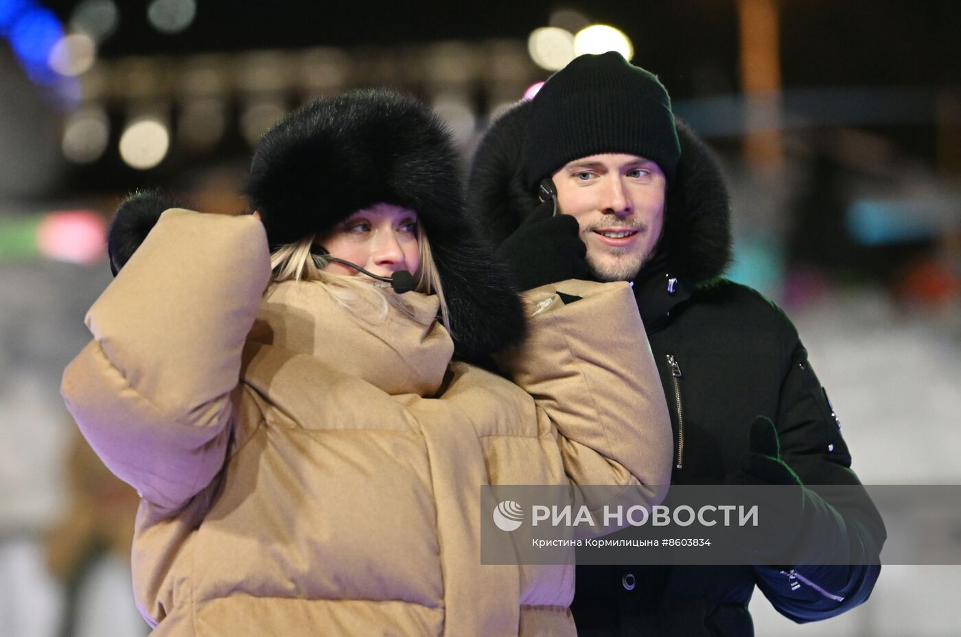 Выставка "Россия". Семейное катание на льду с олимпийским чемпионом