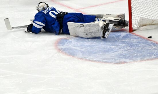 Хоккей. КХЛ. Матч "Динамо" (Москва) - "Спартак"