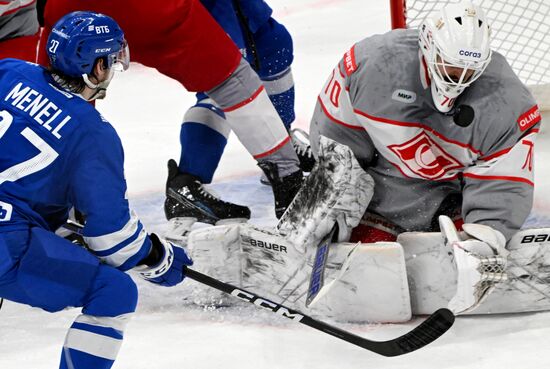 Хоккей. КХЛ. Матч "Динамо" (Москва) - "Спартак"