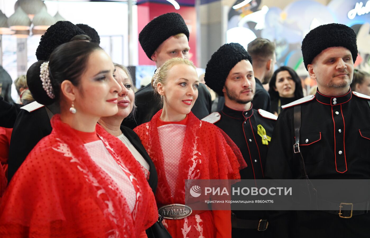 Выставка "Россия". Открытие героической недели на стенде Санкт-Петербурга