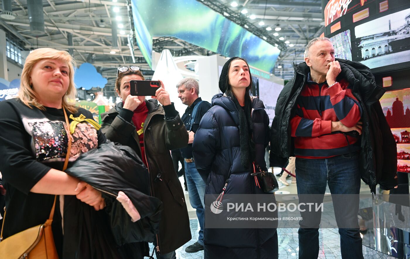 Выставка "Россия". Открытие героической недели на стенде Санкт-Петербурга