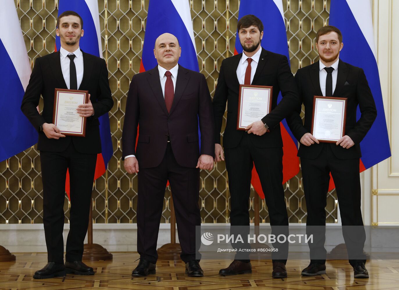 Премьер-министр РФ М. Мишустин вручил премии правительства в области культуры за 2023 год