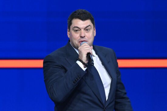 Международная выставка-форум "Россия"
Дальний Восток и Арктика. День региона
Пленарная сессия "Роль Дальнего Востока в экономическом, социальном и геополитическом развитии России в ближайшие десятилетия", павильон №75
Аркадий Коростелев, президент-председатель правления транспортной группы Fesco Место: Россия, Москва. Автор: Максим Блинов/РИА Новости. Выставка "Россия". Дальний Восток и Арктика. День региона