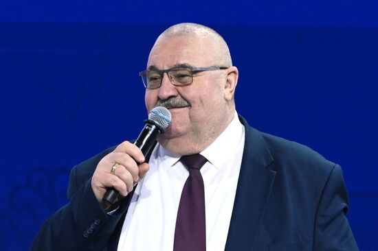 Международная выставка-форум "Россия"
Дальний Восток и Арктика. День региона
Пленарная сессия "Роль Дальнего Востока в экономическом, социальном и геополитическом развитии России в ближайшие десятилетия", павильон №75
Вячеслав Рукша, заместитель генерального директора ГК "Росатом" Место: Россия, Москва. Автор: Максим Блинов/РИА Новости. Выставка "Россия". Дальний Восток и Арктика. День региона