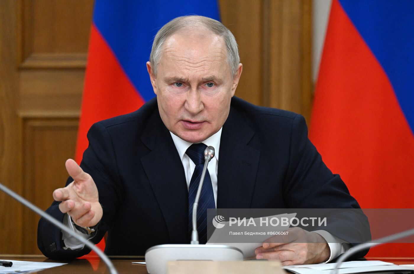 Рабочая поездка президента РФ В. Путина в Калининград