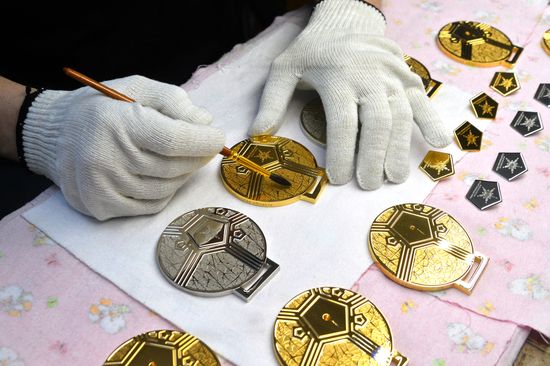 Изготовление медалей для зимней спартакиады