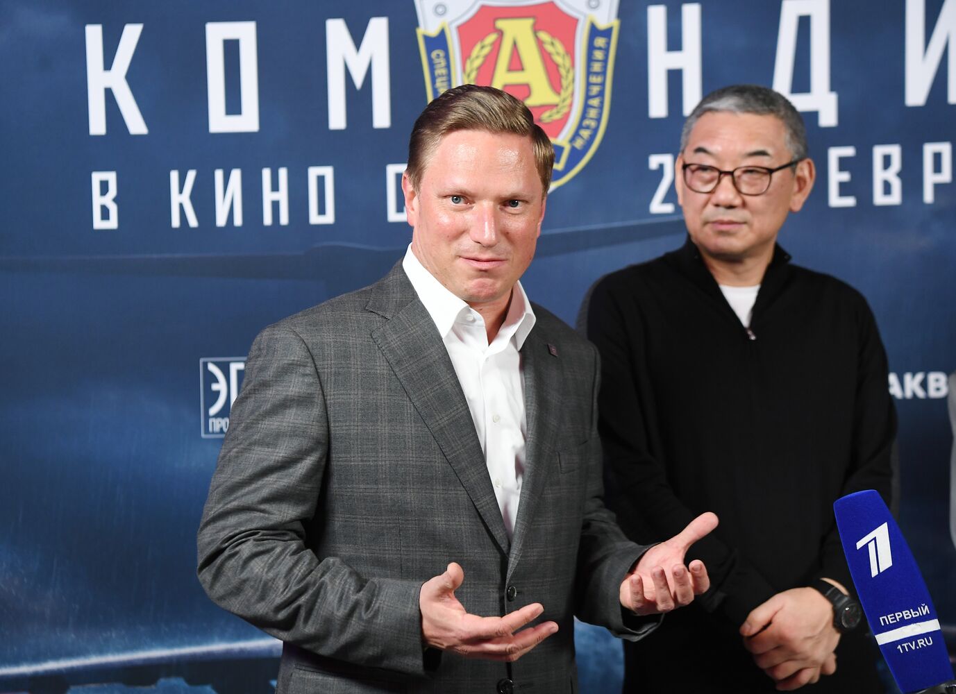 Выставка "Россия". Всероссийская премьера художественного фильма "Командир"