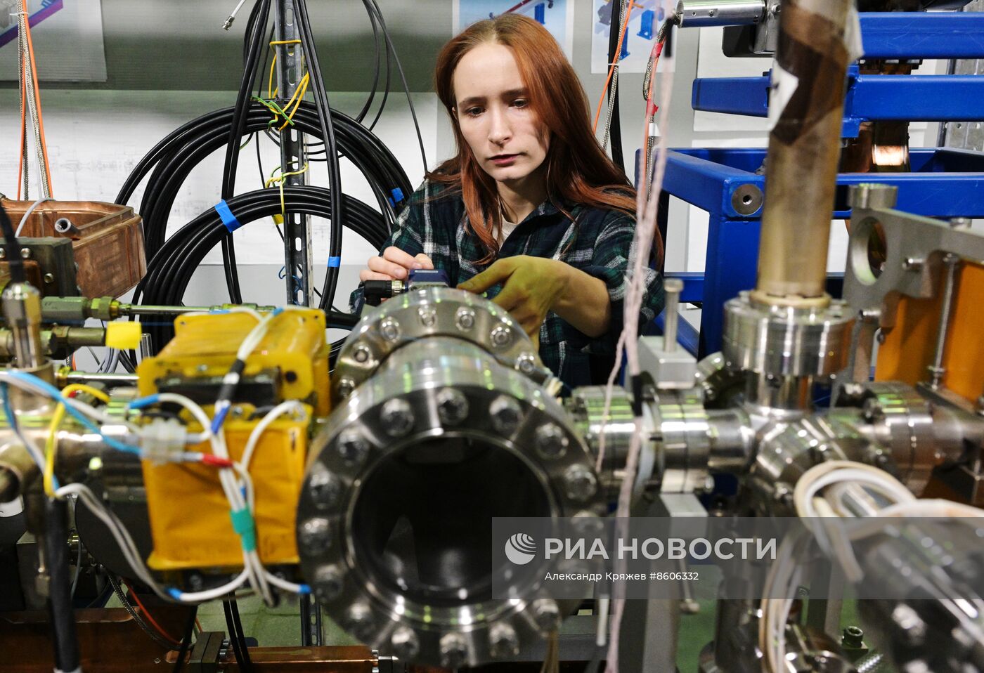 Работа Института ядерной физики в Новосибирске