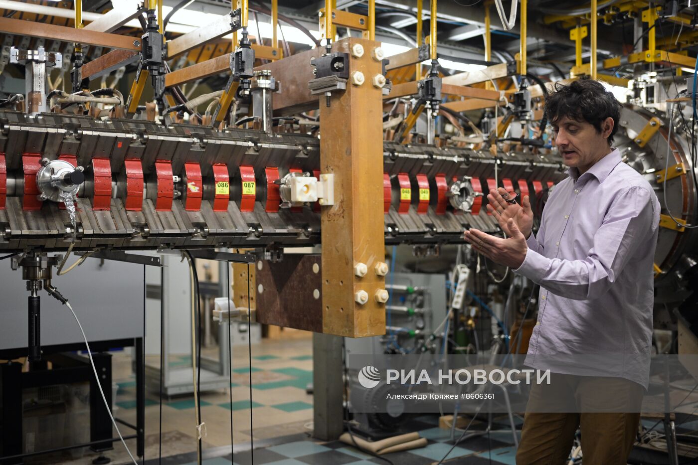 Работа Института ядерной физики в Новосибирске