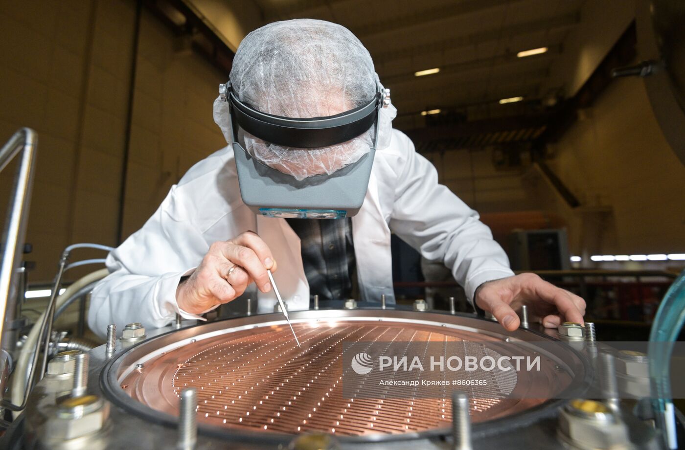 Работа Института ядерной физики в Новосибирске