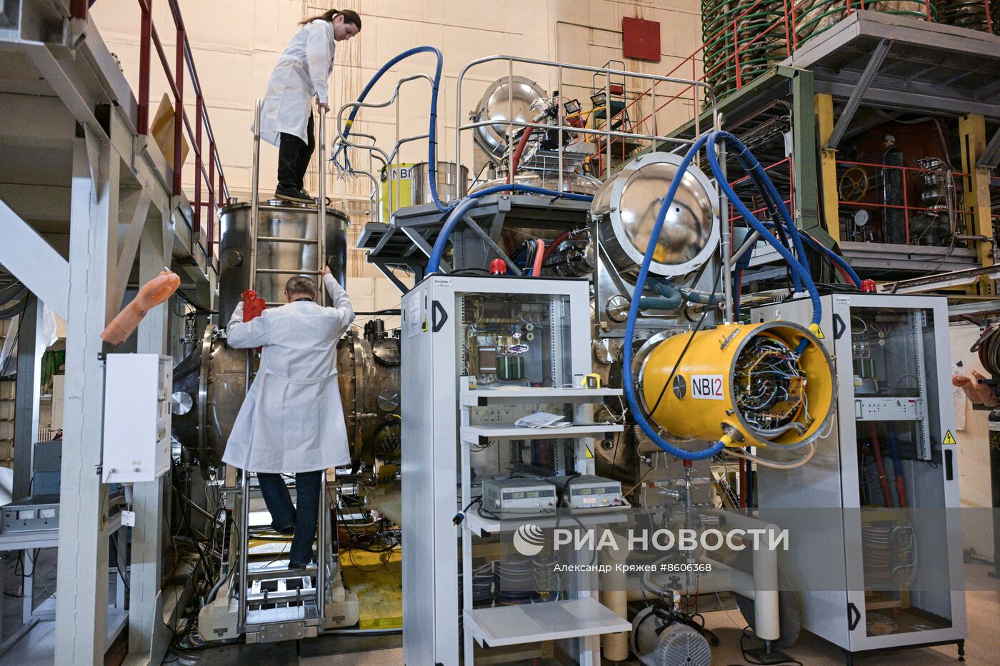 Работа Института ядерной физики в Новосибирске