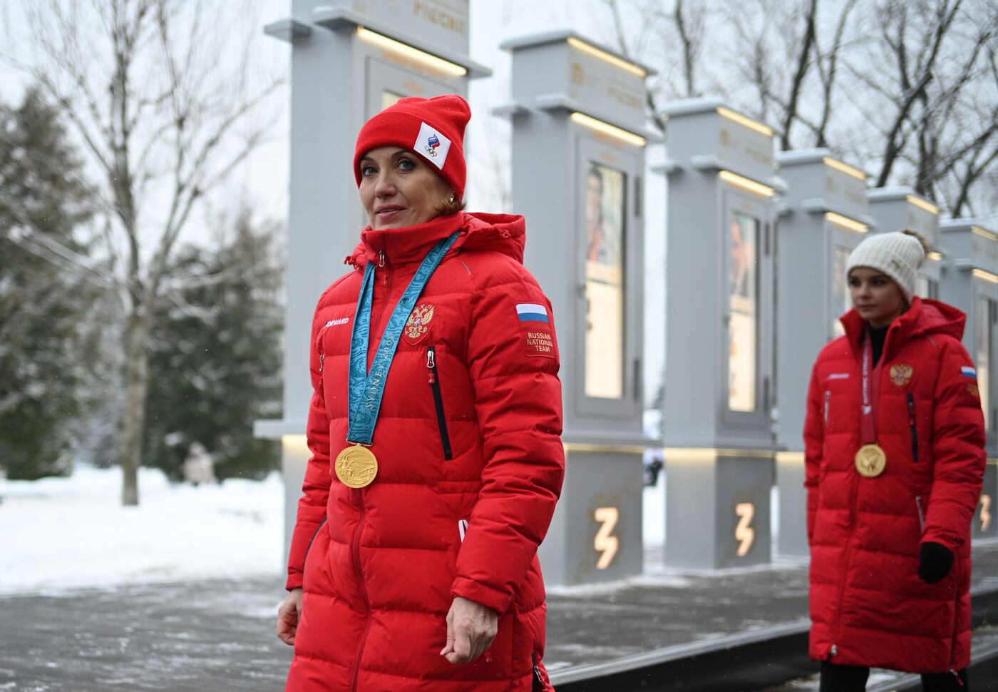 Выставка "Россия". Торжественное открытие экспозиции "Аллеи славы"