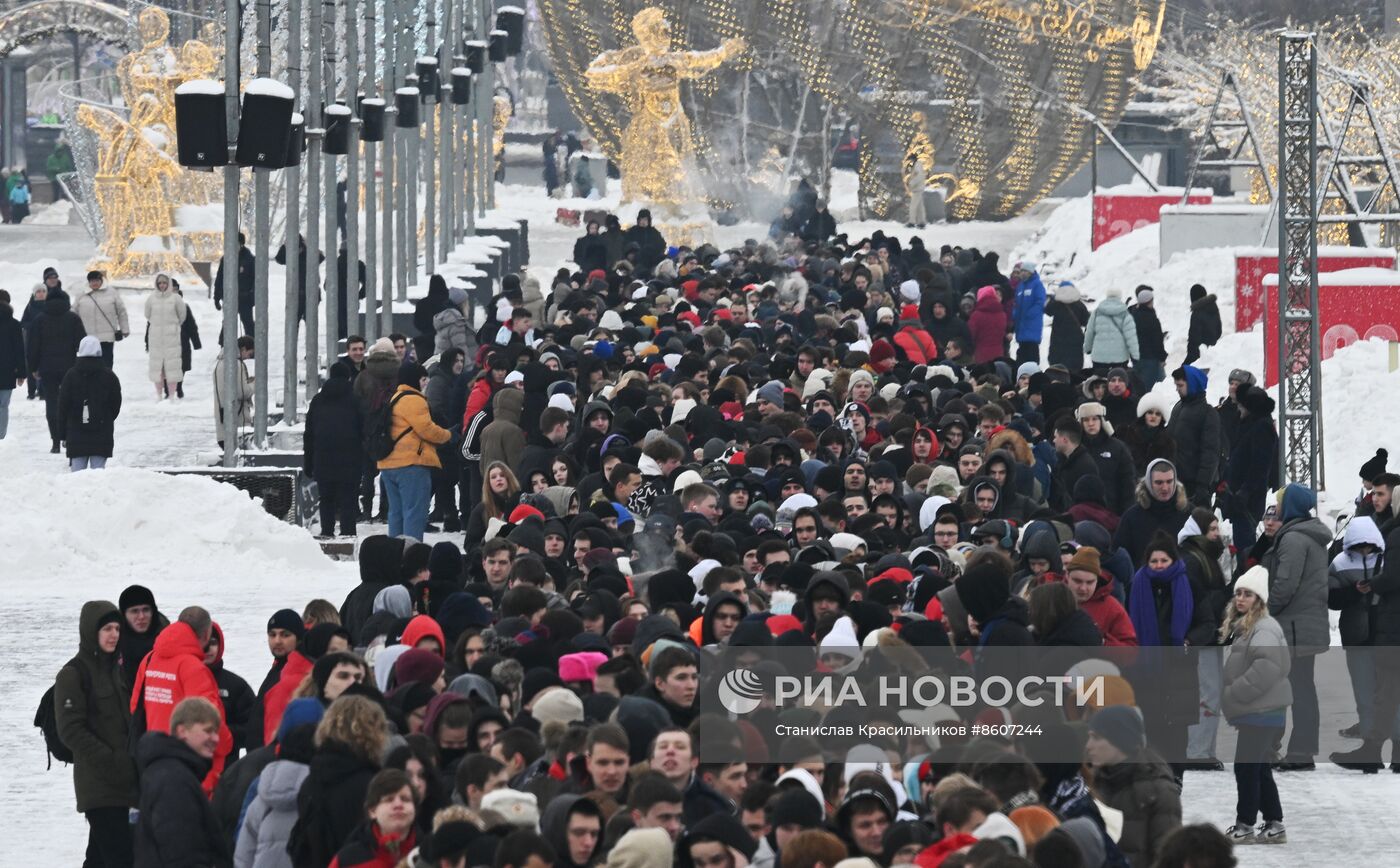 Памятные акции в городах России по случаю годовщины освобождения Ленинграда от фашистской блокады