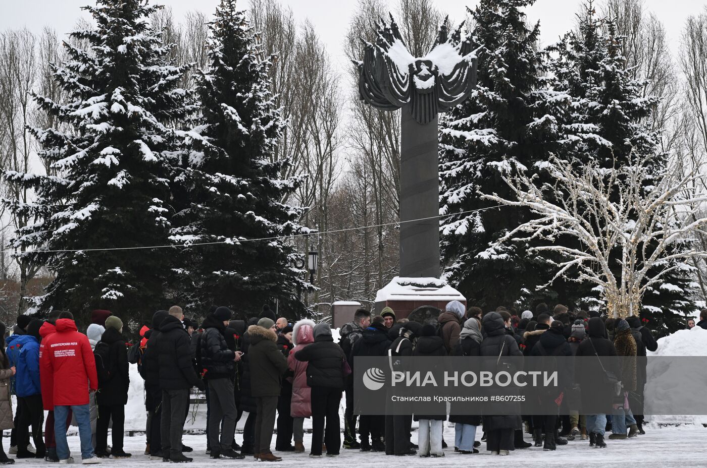 Памятные акции в городах России по случаю годовщины освобождения Ленинграда от фашистской блокады