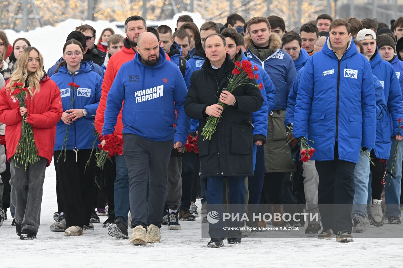 Памятные акции в городах России по случаю годовщины освобождения Ленинграда от фашистской блокады