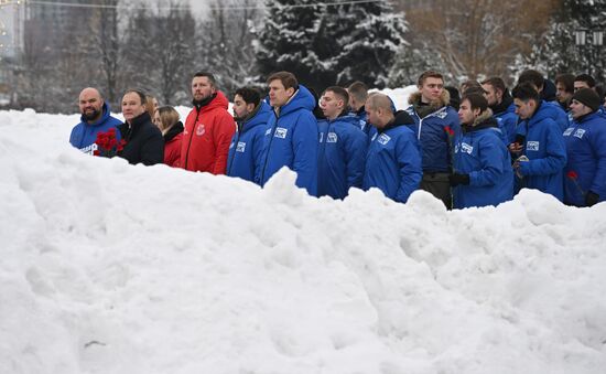 Памятные акции в городах России по случаю годовщины освобождения Ленинграда от фашистской блокады