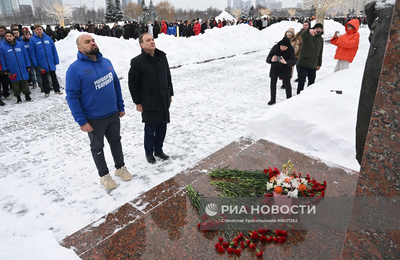 Памятные акции в городах России по случаю годовщины освобождения Ленинграда от фашистской блокады