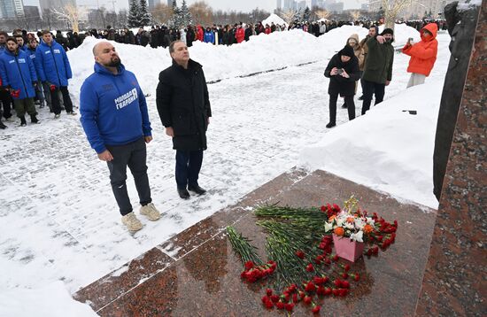 Памятные акции в городах России по случаю годовщины освобождения Ленинграда от фашистской блокады