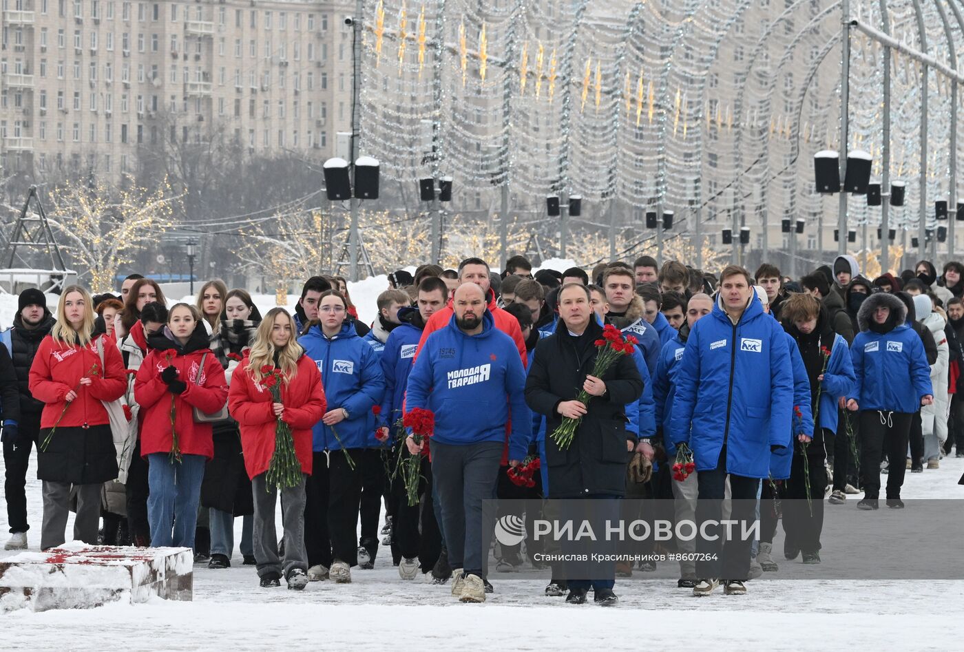 Памятные акции в городах России по случаю годовщины освобождения Ленинграда от фашистской блокады