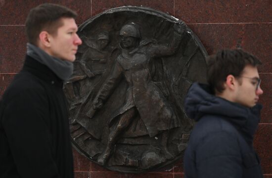 Памятные акции в городах России по случаю годовщины освобождения Ленинграда от фашистской блокады