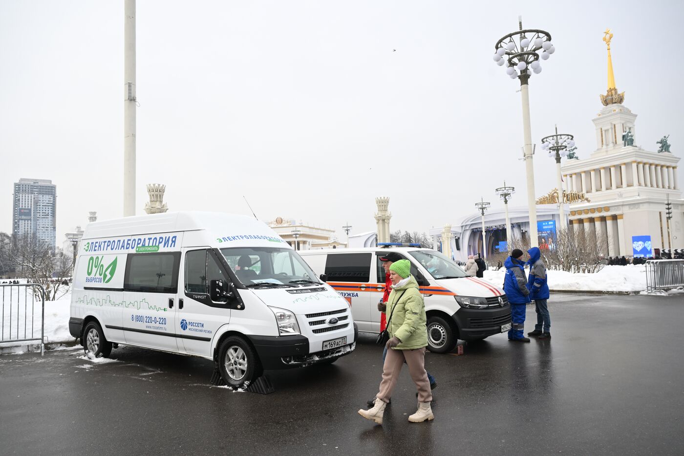 Выставка "Россия".  Специализированная техника