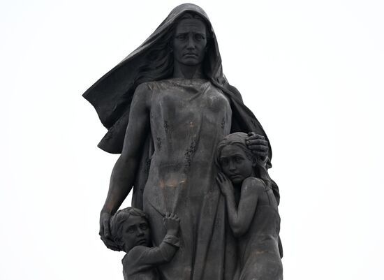 Церемония открытия мемориала в память о мирных жителях СССР – жертвах нацистского геноцида в годы Великой Отечественной войны