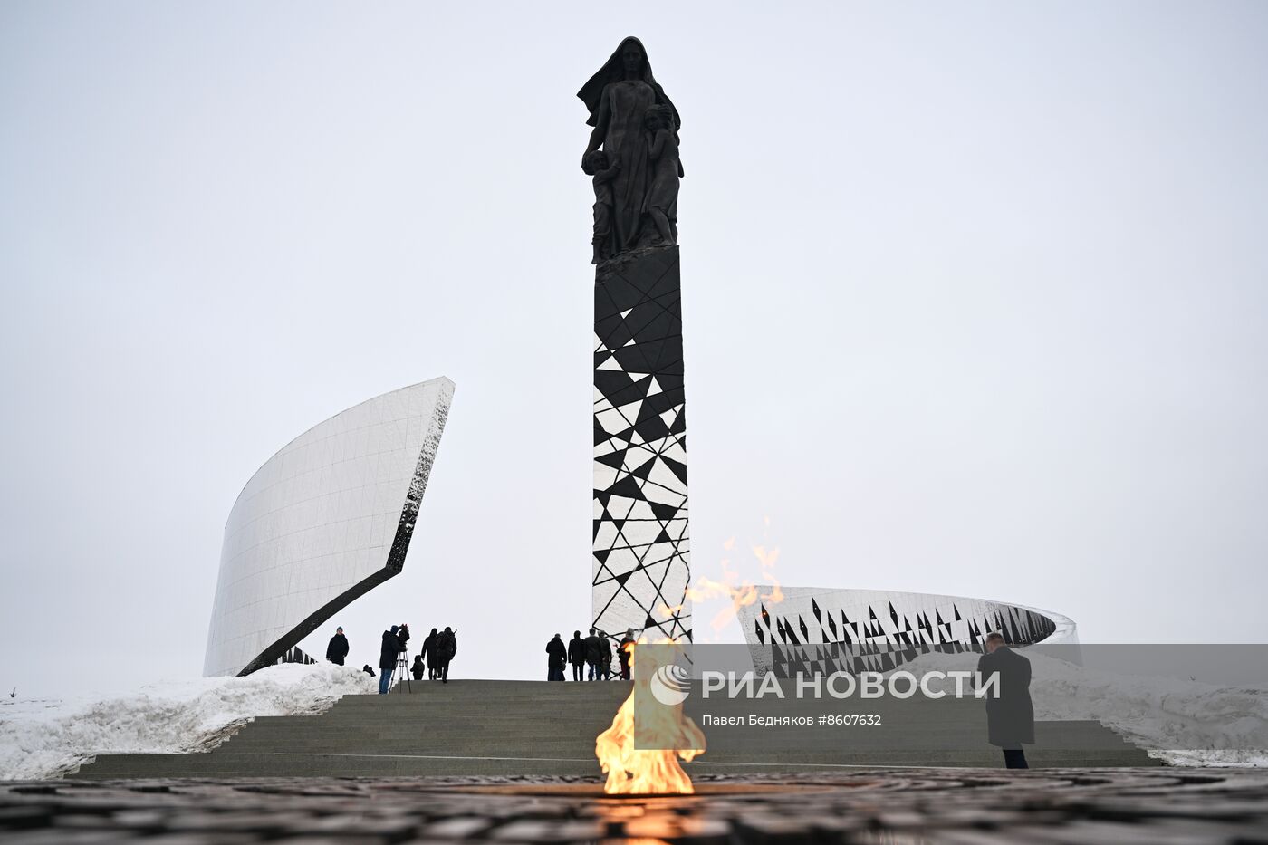 Церемония открытия мемориала в память о мирных жителях СССР – жертвах нацистского геноцида в годы Великой Отечественной войны