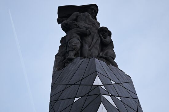 Церемония открытия мемориала в память о мирных жителях СССР – жертвах нацистского геноцида в годы Великой Отечественной войны