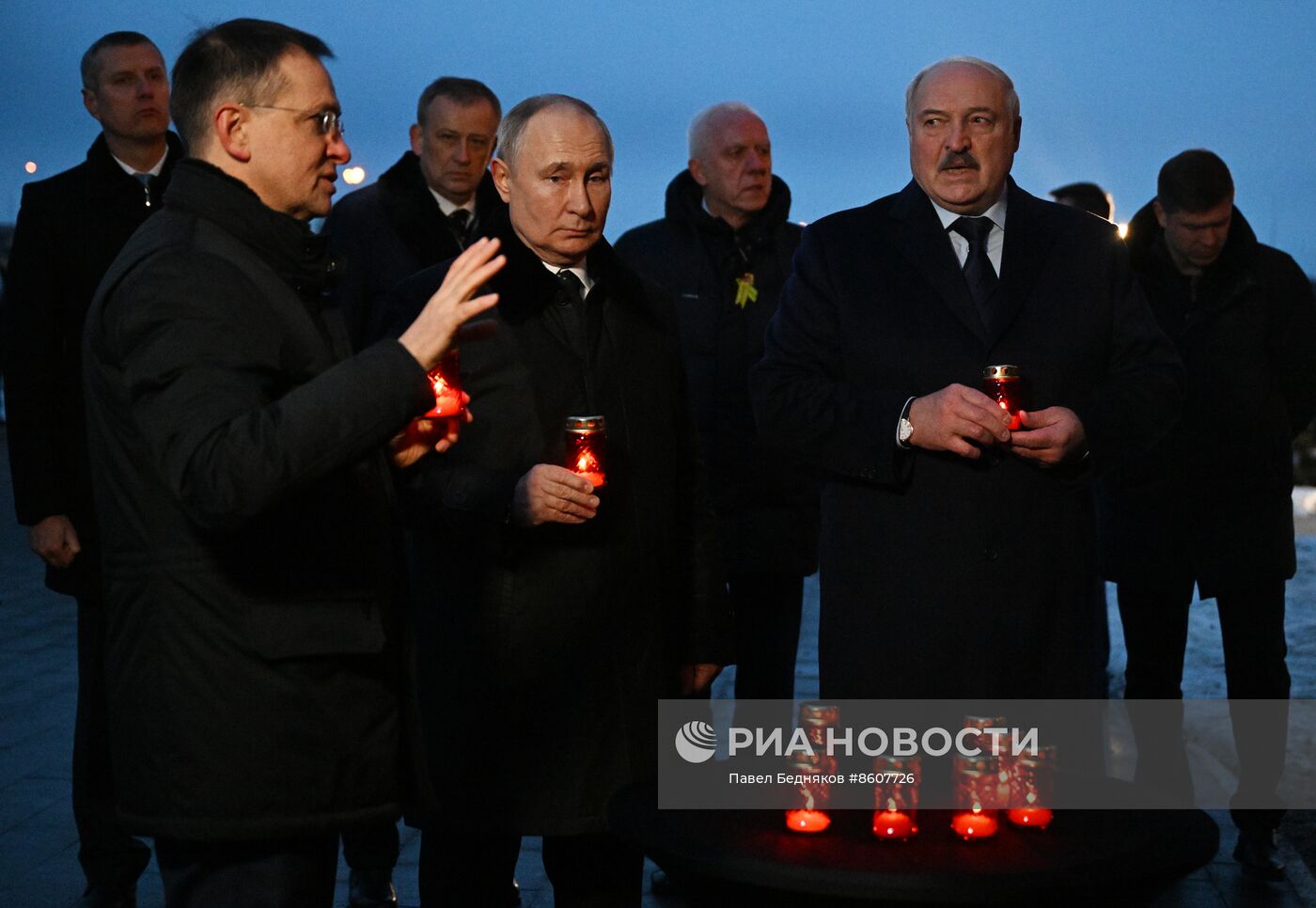 Церемония открытия мемориала в память о мирных жителях СССР – жертвах нацистского геноцида в годы Великой Отечественной войны