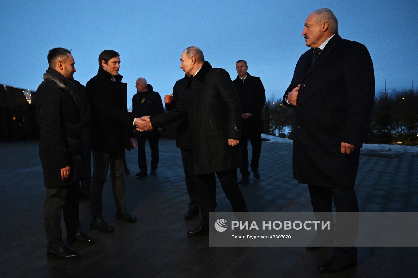 Церемония открытия мемориала в память о мирных жителях СССР – жертвах нацистского геноцида в годы Великой Отечественной войны