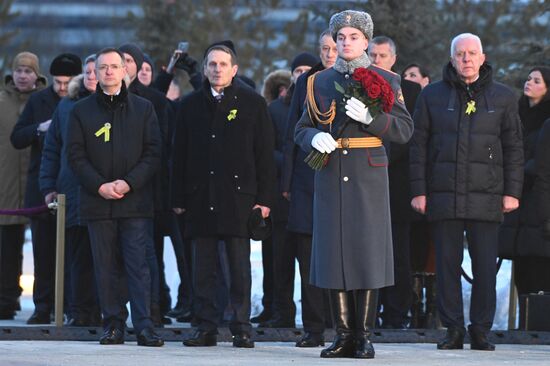 Церемония открытия мемориала в память о мирных жителях СССР – жертвах нацистского геноцида в годы Великой Отечественной войны