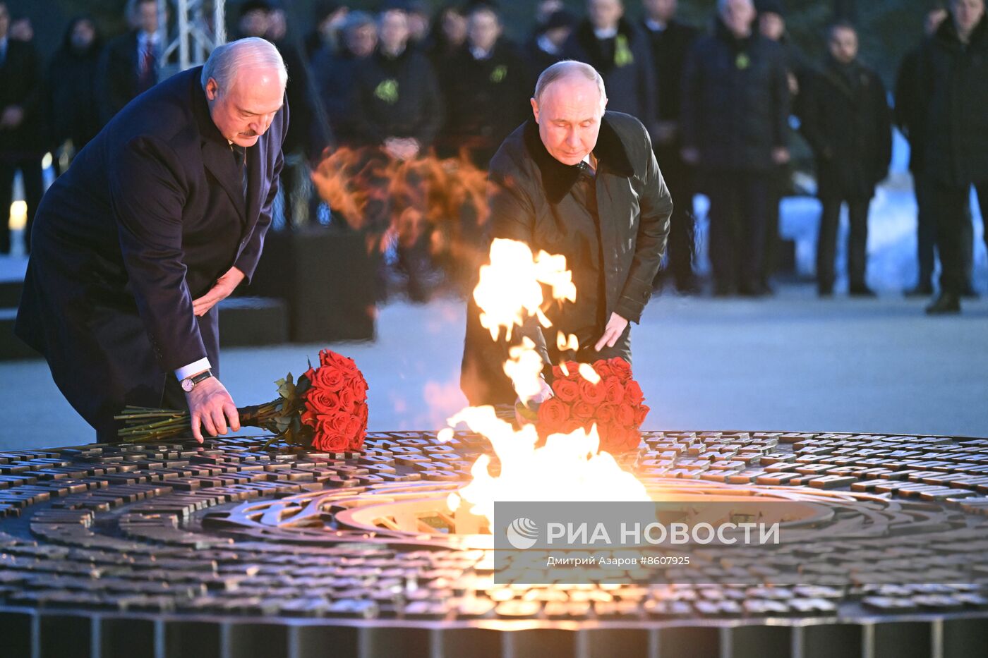 Церемония открытия мемориала в память о мирных жителях СССР – жертвах нацистского геноцида в годы Великой Отечественной войны
