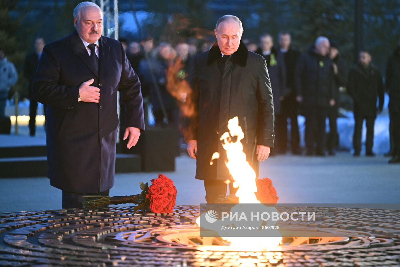 Церемония открытия мемориала в память о мирных жителях СССР – жертвах нацистского геноцида в годы Великой Отечественной войны