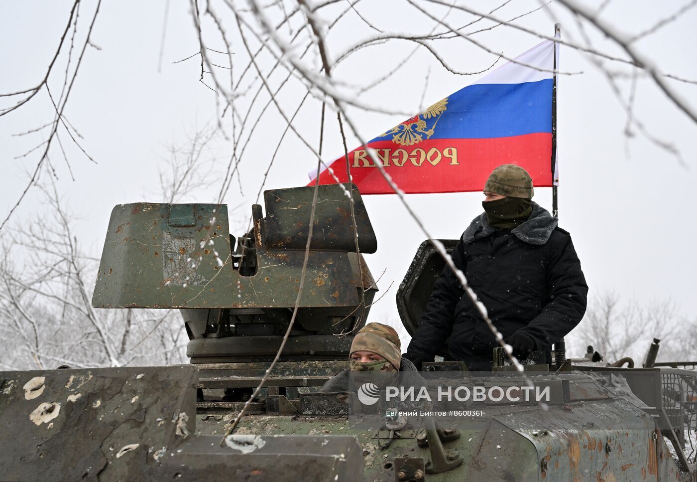 Российские военные захватили под Артемовском американский БТР М113