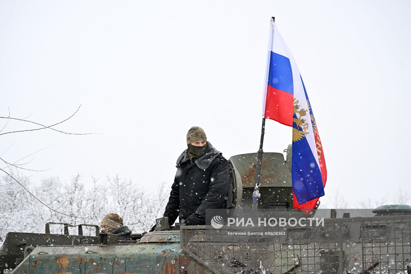 Российские военные захватили под Артемовском американский БТР М113