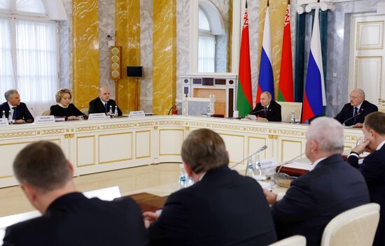 Заседание Высшего государственного совета Союзного государства