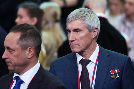 Президент РФ В. Путин встретился с доверенными лицами